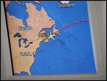 Landeanflug auf Halifax 