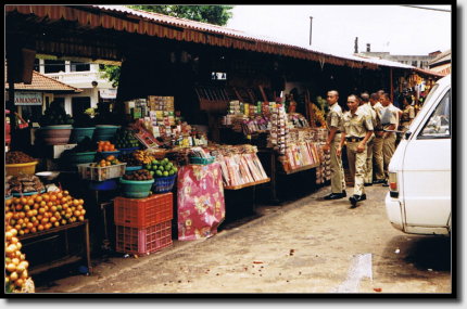 Auf dem balinesischen Markt