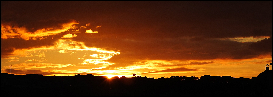 Sonnenuntergang Orkneys