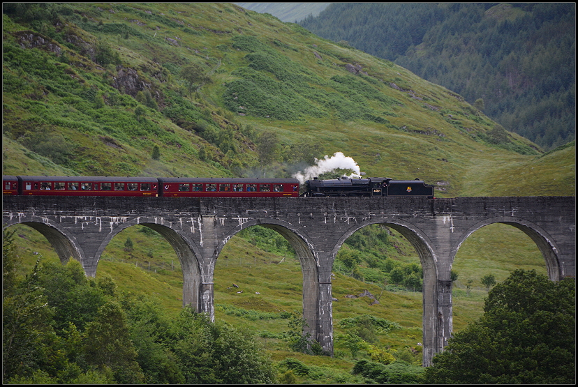 Jacobite Steam Glenfinnan Viadukt