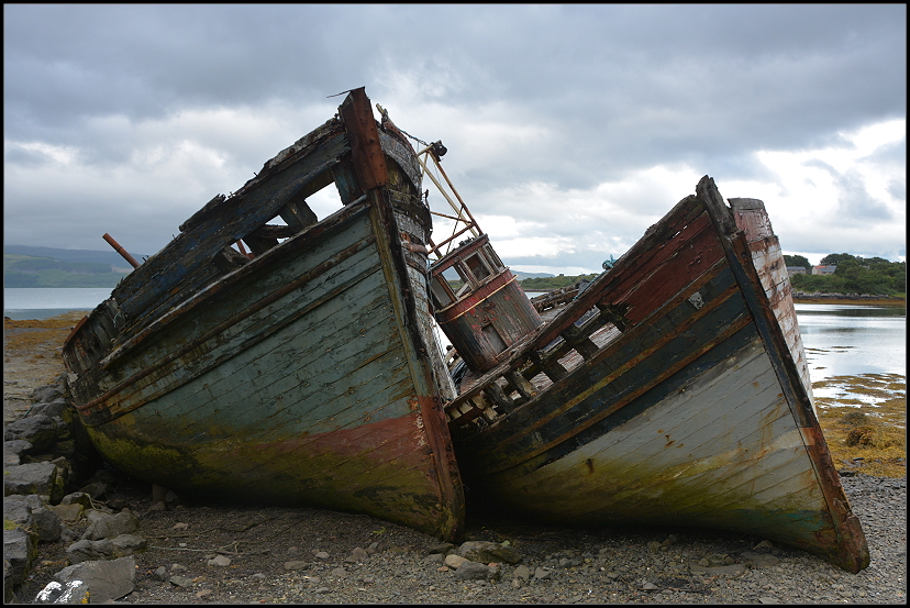 Schiffswracks Salen Isle of Mull