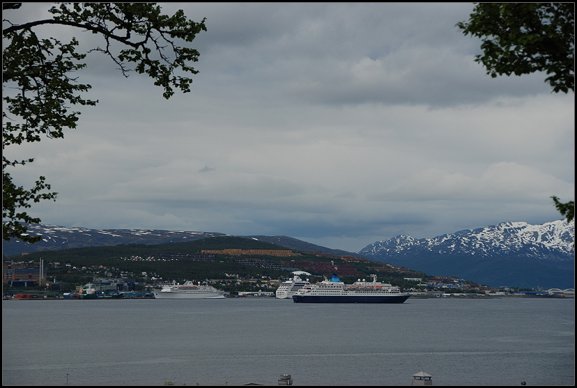 Blick auf Troms