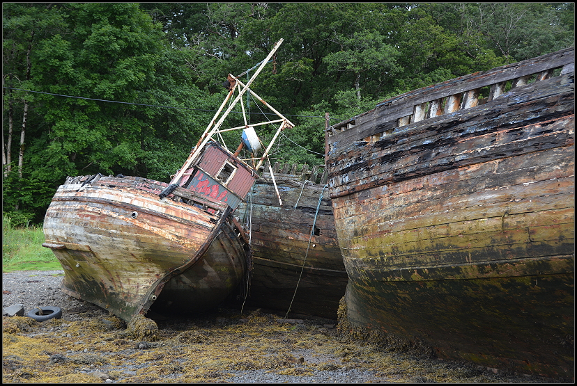 Schiffswracks Salen Isle of Mull