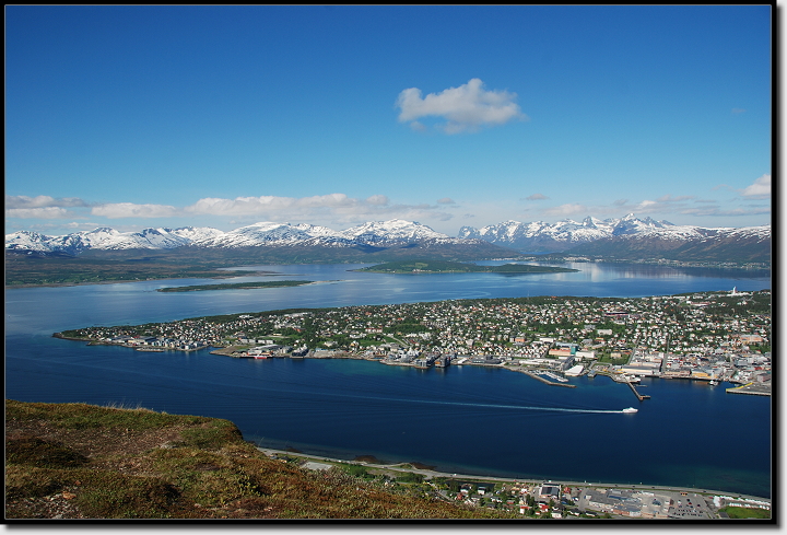 Blick auf Tromsø 