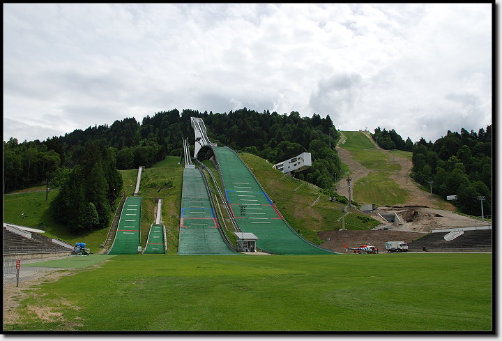 Skispringschanzen Garmisch  Partenkirchen   