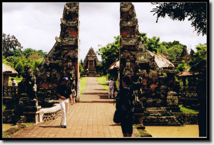 Eingang zum Taman Ayun Tempel