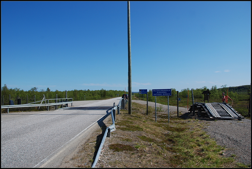 Grenze Finnland Norwegen